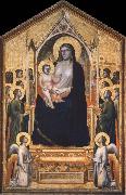 GIOTTO di Bondone Ognissanti Madonna painting